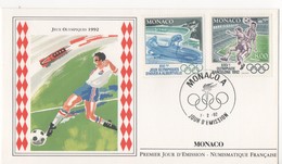 JEUX OLYMPIQUES 1992 - Storia Postale