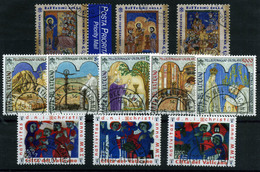 3255- Vaticano Nº 1224/6, 1231/35, 1247/9 - Gebraucht