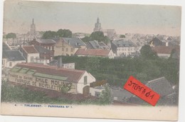 Tienen, Thienen, Tirlemont,  Panorama KLEURKAART Tienen, COLLECTORS ITEM!!!! - Tienen