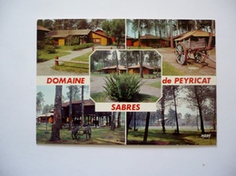 40 -  Cpsm Grand Format  - SABRES - Domaine De PEYRICAT - Village De Vacances - Sabres