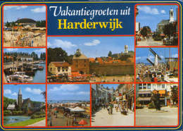 Nederland - Postcard Circulated In 1992 - Harderwijk - Collage Of Images  - 2/scans - Harderwijk