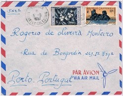 Nouvelle Caledonie, 1957, Noumea-Porto - Covers & Documents