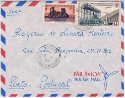 Nouvelle Caledonie, 1957, Noumea-Porto - Brieven En Documenten