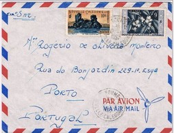 Nouvelle Caledonie, 1958, Noumea-Porto - Covers & Documents