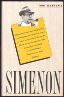 {18029} Tout Simenon T2, Ed France Loisirs, 1989. - Simenon