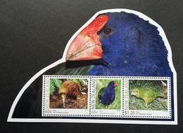 New Zealand Flightless Birds 2011 Birds Bird Kiwi (miniature Sheet) MNH *odd Shape - Nuevos