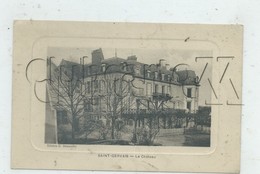 Asnières (27) :  Le Château De Saint-Gervais En 1910 PF. - Arnières