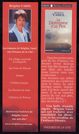 {05532} Marque-pages " Presses De La Cité, Brigitte Varel " . TBE      " En Baisse " - Marque-Pages