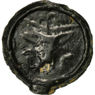 Monnaie, Rèmes, Potin, TTB, Potin, Delestrée:221 - Gallië