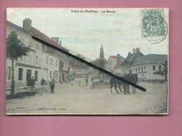 CPA - Crécy En Ponthieu - Le Bourg - Crecy En Ponthieu