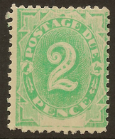 AUSTRALIA 1902 2d Postage Due SG D3 HM #AMX23 - Impuestos