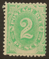 AUSTRALIA 1902 2d Postage Due SG D3 HM #AMX23 - Portomarken