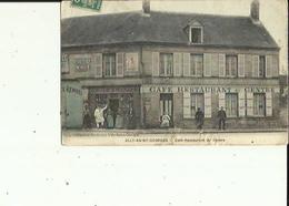 Ully-Saint-Georges  60    Café-Restaurant Du Centre -Epicerie-Mercerie Et Trottoir Tres Animé - Autres & Non Classés