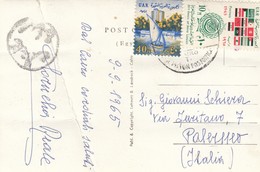 EGITTO _ 9.9.1965 /  ITALIA _ Card _Cartolina - Covers & Documents