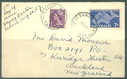 AUSTRALIA - 21.08.1957 - FDC - FIRST DAY OF ISSUE FLYING DOCTOR - SANDY BAY - Lot 17394 - Primeros Vuelos