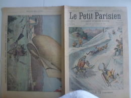 Journal Le Petit Parisien 6 Janvier 1907 935 Sports D'Hiver Chalais Dirigeable Patrie Meudon 92 Hauts De Seine - Le Petit Parisien