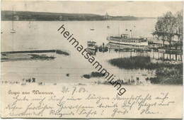 Berlin-Wannsee - Bootsanlegestelle - Gel. 1903 - Wannsee