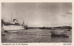 Cvb 44. Havengezicht Met Hr.Ms. Neptunus - Den Helder