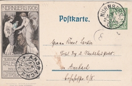 Allemagne Bavière Entier Postal Illustré 1906 - Autres & Non Classés