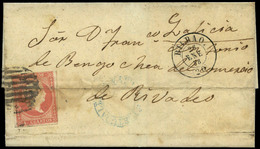 64 Ed. 48 Sobreescrito Con Mat. Prefilatélico “Portugalete-Vizcaya” (azul) - Used Stamps
