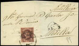 109 Ed. 58 1863. Cda De Granada Al “Coronel De Artilleria D. Carlos Gomez En Melilla”. - Used Stamps