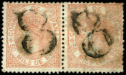 145 Ed. 0 96 Pareja Horizontal - Used Stamps