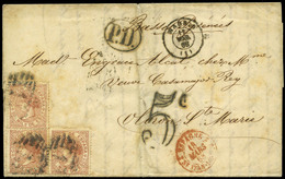 148 Ed. 96(3) De Madrid A Oloron Con 3 Ejemplares. - Used Stamps