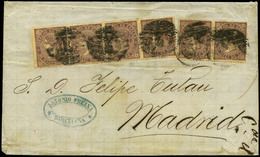150 Ed. 98(6) De Barcelona A Madrid (6 Portes). - Used Stamps