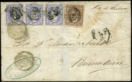 167 Ed. 107(3)-109 De Barcelona A Buenos Aires - Unused Stamps