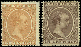 306 Ed. * 219 Variedad Color Castaño Amarillento - Used Stamps