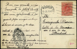 342 Ed. TP 269 De Madrid A Madrid (correo Interior) - Lettres & Documents