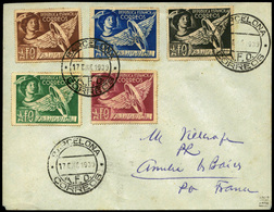 460 Ed. 23/7 - 1939. Cda Con Fechador “Barcelona 17/01/39 AFO” A Francia (hay Llegada) - Unused Stamps