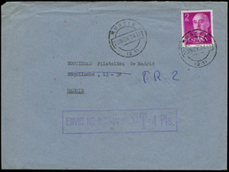 613 Ed. 1158 - 1974. De Murcia A Madrid Y Marca “Envio No Normalizado T.4 Pts” - Lettres & Documents