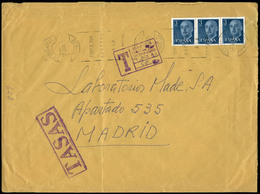 617 Ed. 1159(3) 1977. S. Sebastian A Madrid, Con Marca “T/doble De.... 30 Ptas” - Storia Postale