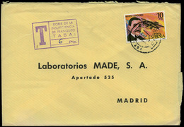 660 1981. Pontevedra A Madrid Y Marca “T/doble.... 6 Ptas” - Lettres & Documents