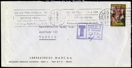 664 Ed. 2633 - 1982. De Sevilla A Madrid Con Marca “T/doble..... 4 Ptas” - Lettres & Documents