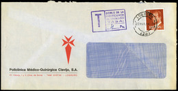 666 Ed. 2650 - 1984. Cda Desde Logroño 22/03/84 Con Marca “T/doble... 4 Ptas” - Lettres & Documents