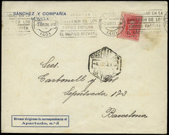 686 Ed. 317 - Cda De Sevilla A Barcelona. 4 Abr 28.9º. Preciosa. Escasa - Lettres & Documents