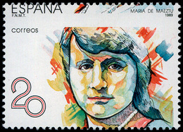 741 Ed. *** 2989 - 1989. Variedad Dentado Muy Desplazado Quedando La Palabra “España” En Parte Superior Del Sello. Lujo - Unused Stamps