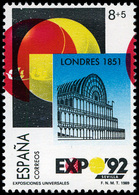 745 Ed. *** 2990 - 1989. Variedad Color Rojo Completamente Desplazado A La Izquierda. Espectacular. Certif. GRAUS - Unused Stamps