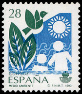 752 Ed. *** 3238 - 1993. Color Azul Desplazado Hacia Abajo. Certif. GRAUS. Lujo - Unused Stamps