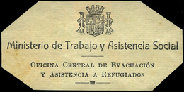 945 1937. Fragmento Con Membrete “Ministerio De Trabajo Y Asistencia Social-Oficina Central De Evacuación Y Asistencia A - Covers & Documents
