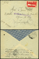 988 Ed. 153 - Marruecos. 1937. Cda A Larache Y Manuscrito “La Gloriosa Guarnición De Melilla.....” Rara - Storia Postale