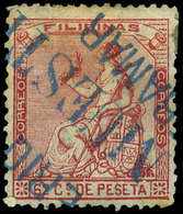 1081 Ed. ** 32 	Sobrecarga “Ministerio-Ultramar-Muestra” - Filippine