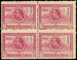 1176 Tanger Ed. *** 46d Bl.4 	Dentado 14. Lujo. Cat. 300€ - Spanish Morocco