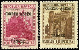 1181 Tanger Ed.  ** 108/13 	Firmados. Muy Rara. Cat.- 102€ - Marruecos Español