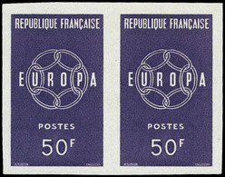 1218 Francia - Ed.  *** 1218/9 Pareja S/D. 1959. Cat. +310€ - Altri & Non Classificati