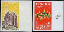 1222 Francia - Ed.  *** 1714/5 S/D 1972. Borde De Hoja. Cat. 110€ - Otros & Sin Clasificación