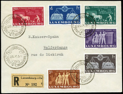 1231 Luxemburgo - Ed. SPD 443/8 	1951 - Otros & Sin Clasificación
