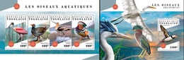Togo 2018, Animals, Water Birds, 4val In BF+BF - Albatros